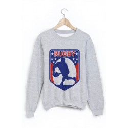 Sweat-Shirt imprimÃ© rugby ref 1275