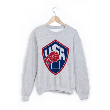 Sweat-Shirt imprimÃ© basketball