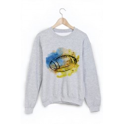 Sweat-Shirt imprimÃ© rugby