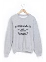 Sweat-Shirt imprimÃ© rugbyman au coeur tendre