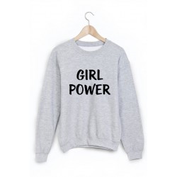 Sweat-Shirt imprimÃ© girl power