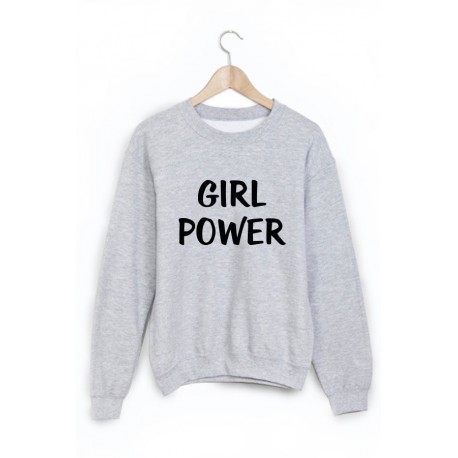 Sweat-Shirt imprimÃ© girl power