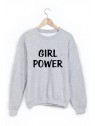 Sweat-Shirt imprimÃ© girl power