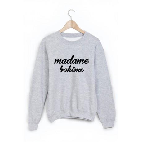 Sweat-Shirt imprimÃ© madame boheme