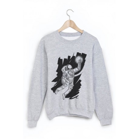 Sweat-Shirt imprimÃ© astronaute