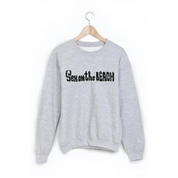 Sweat-Shirt imprimÃ© sex on the beatch 