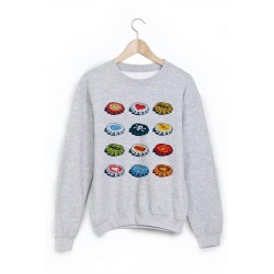 Sweat-Shirt imprimÃ© capsules pop art