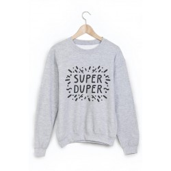 Sweat-Shirt imprimÃ© super 