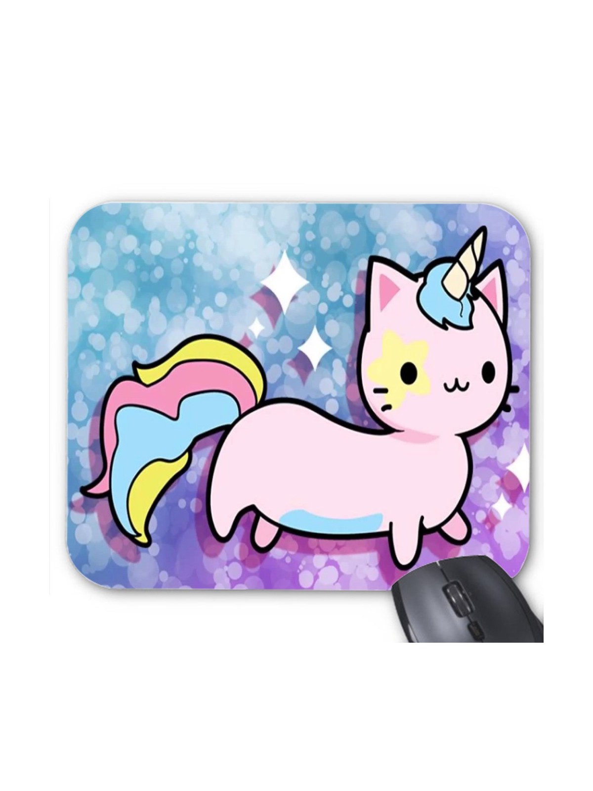 Tapis de souris chat licorne