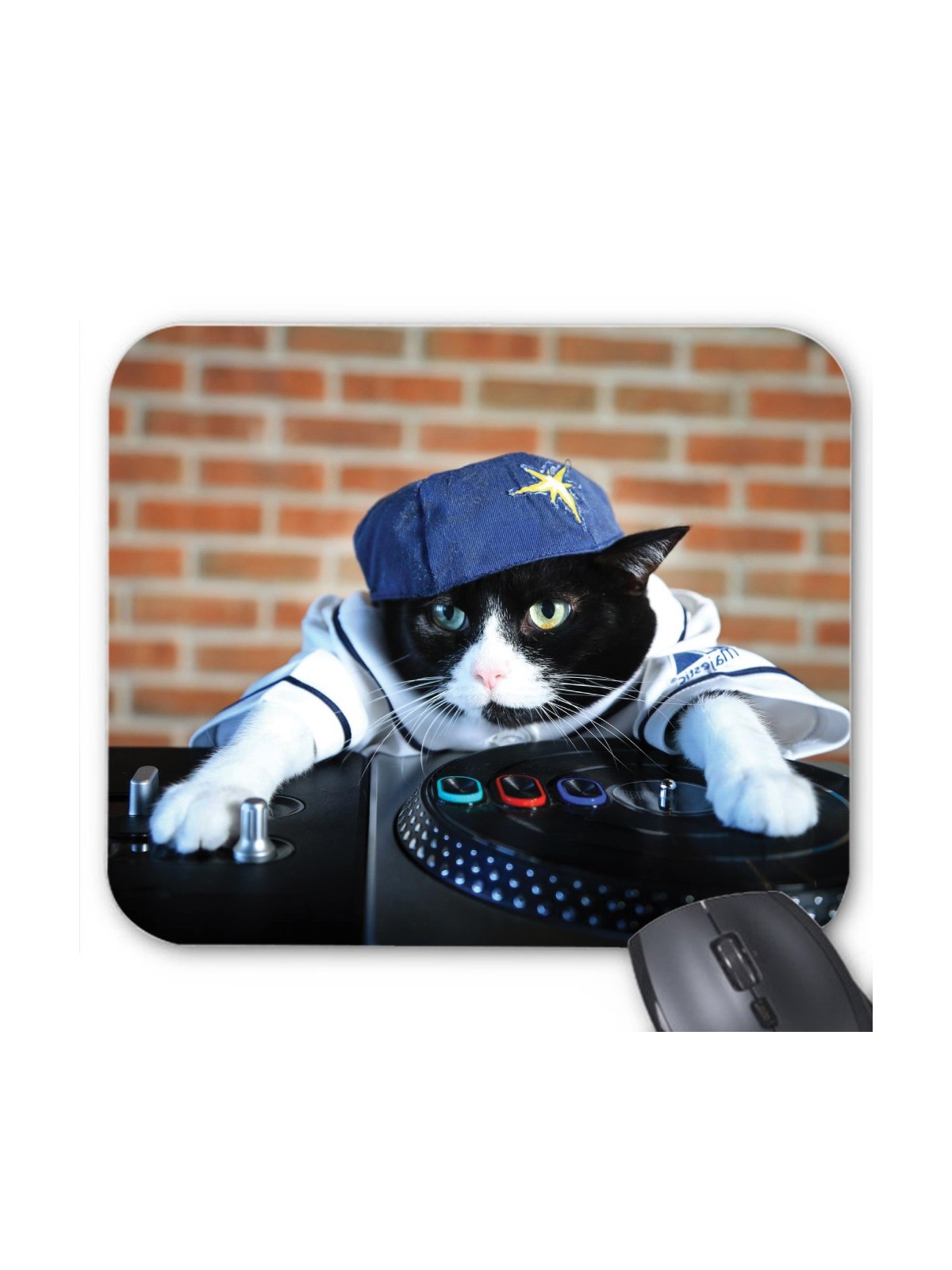 Tapis de souris CHAT DJ 