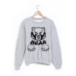 Sweat-Shirt imprimÃ© ours 