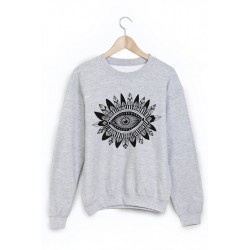 Sweat-Shirt imprimÃ© HIPPIE 