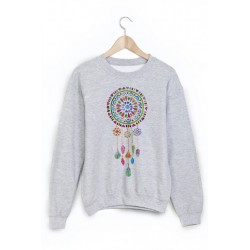 Sweat-Shirt imprimÃ© attrape reve 