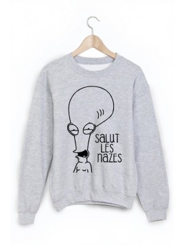 Sweat-Shirt Salut les nazes