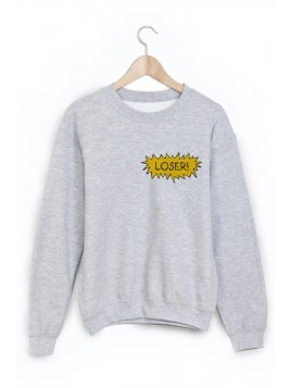 Sweat-Shirt citation Loser