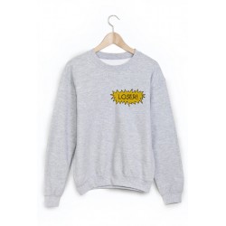 Sweat-Shirt citation Loser