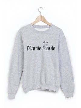 Sweat-Shirt citation Maman poule