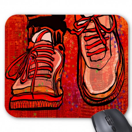 Tapis de souris chaussure  