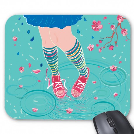 Tapis de souris illustration manga 