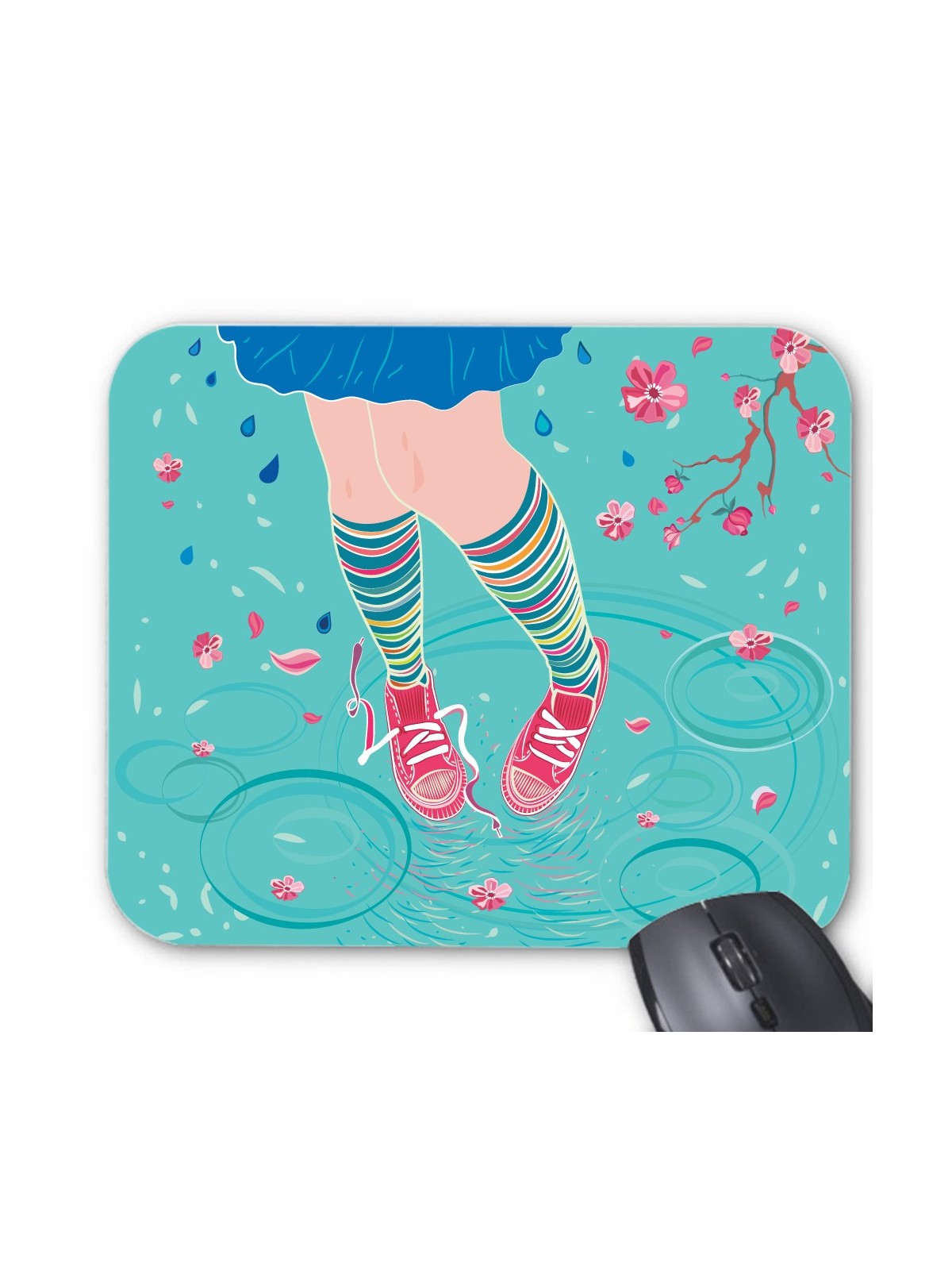 Tapis de souris illustration manga 