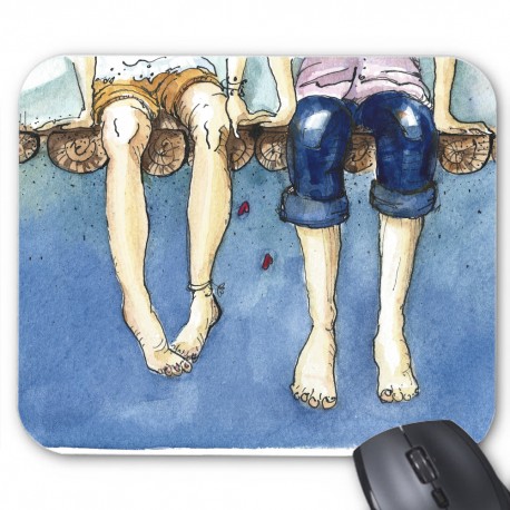 Tapis de souris illustration enfant