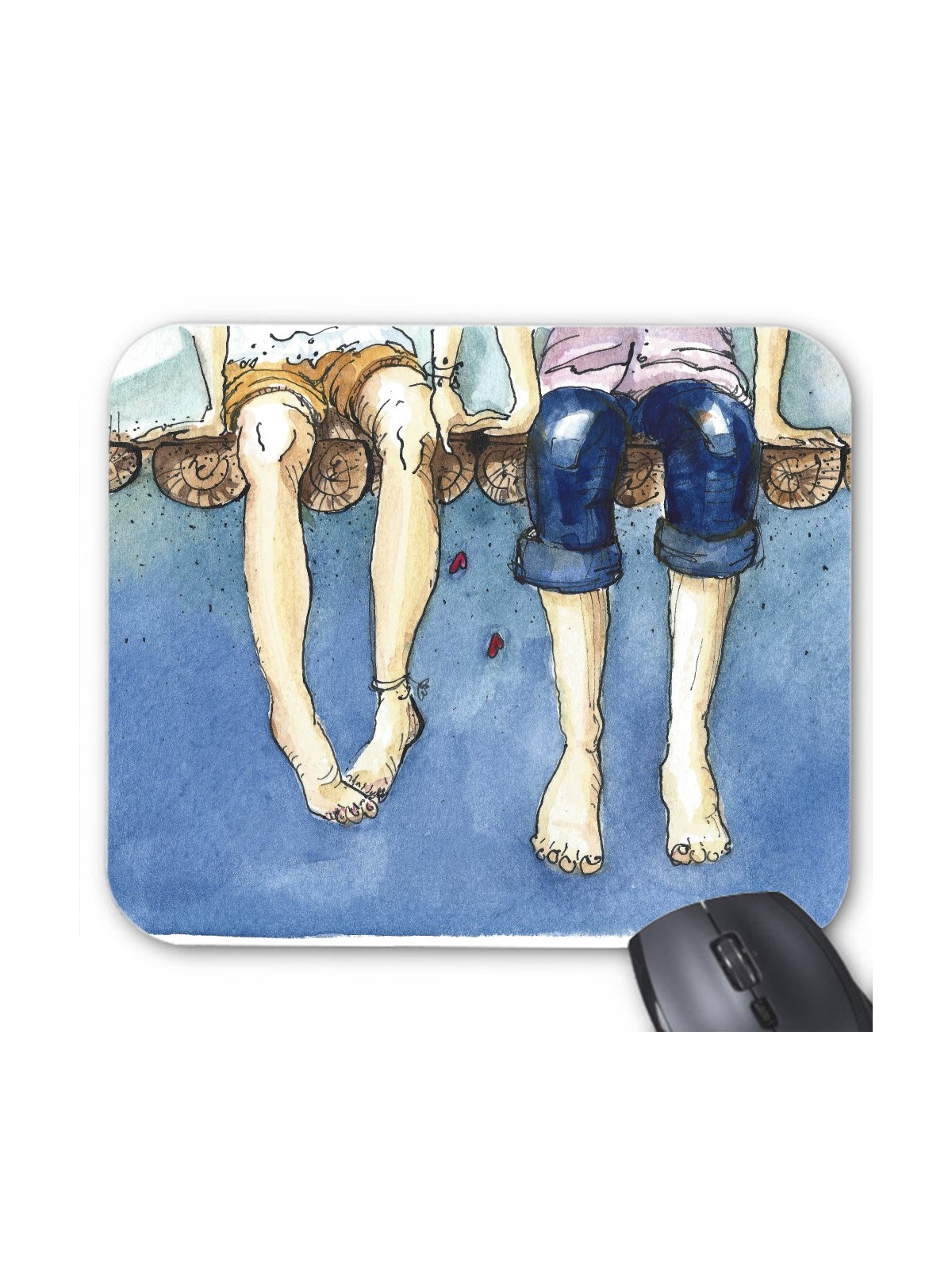 Tapis de souris illustration enfant