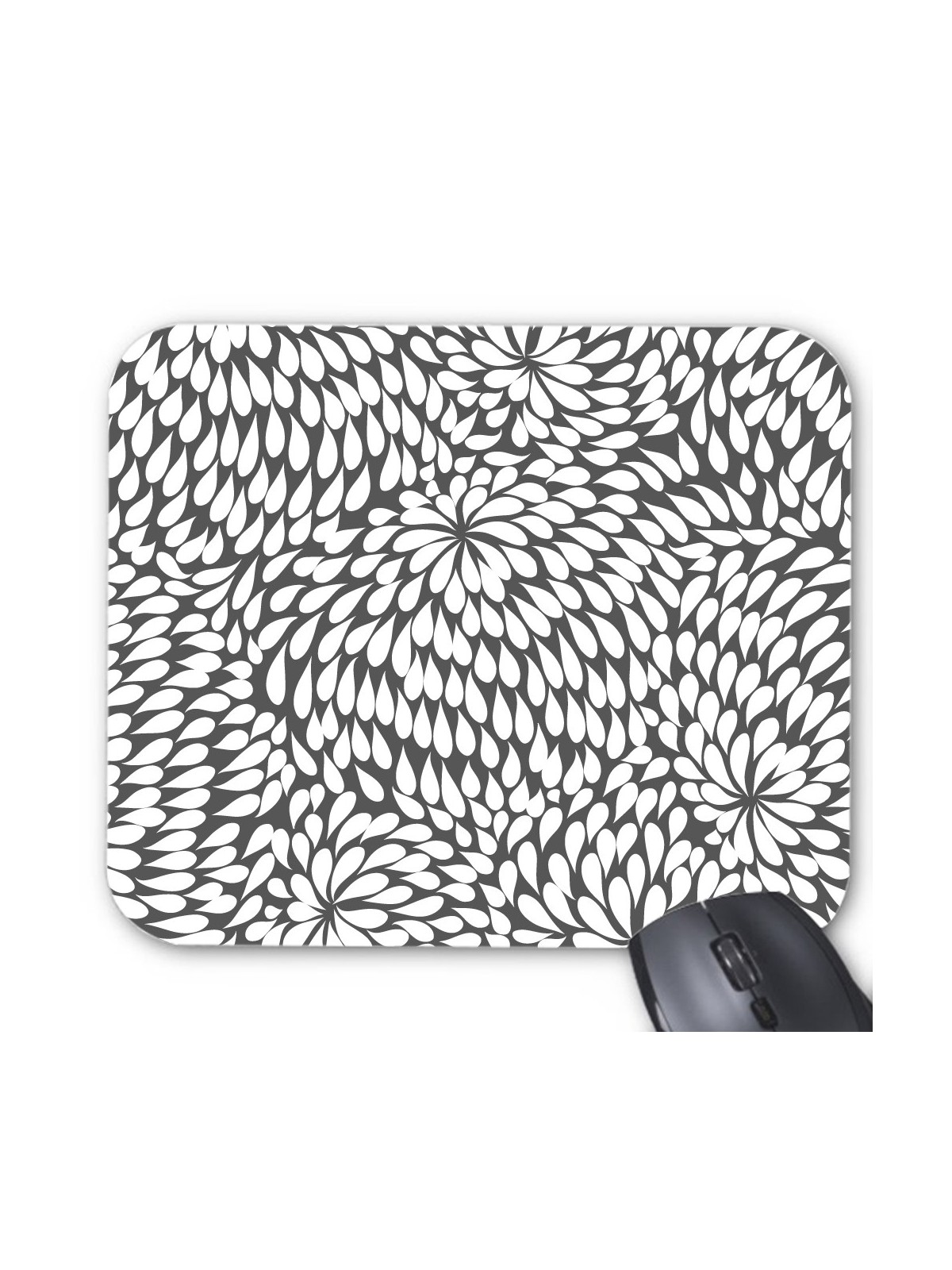 Tapis de souris dÃ©co gris