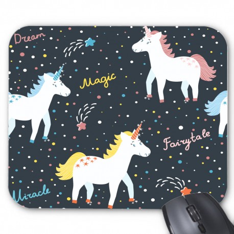 Tapis de souris licorne