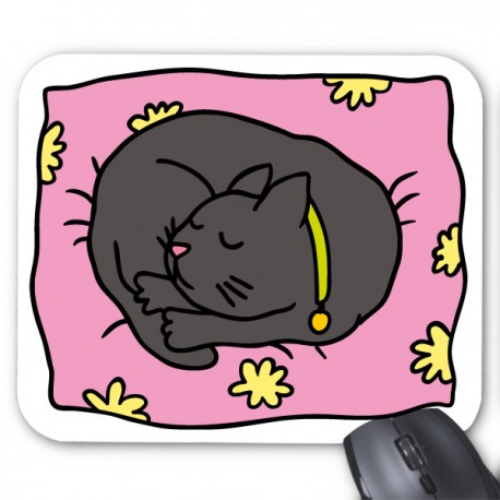 Tapis de souris chat 