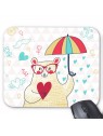 Tapis de souris illustration ours 