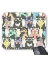 Tapis de souris chat lunette