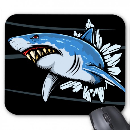 Tapis de souris requin