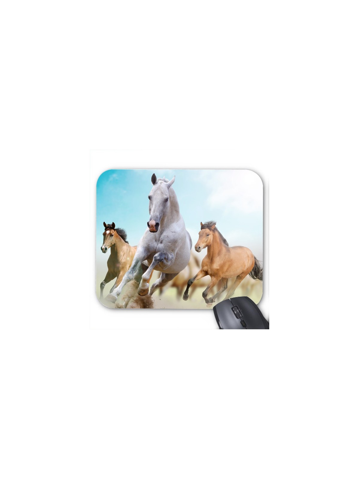 Tapis de souris chevaux