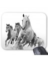 Tapis de souris chevaux blanc 