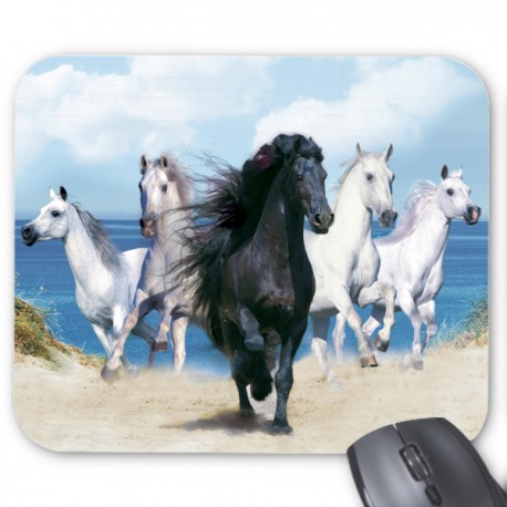 Tapis de souris cheval