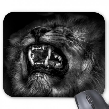 Tapis de souris lion  