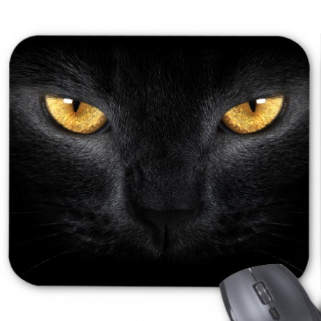 Tapis de souris panthere noir