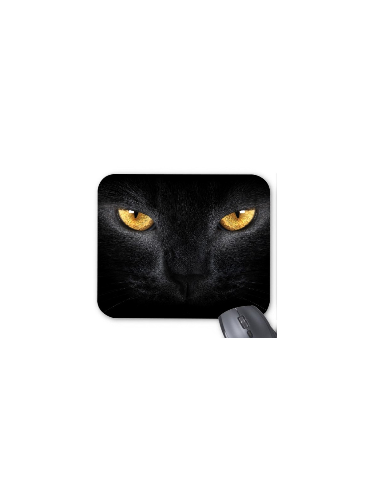 Tapis de souris panthere noir