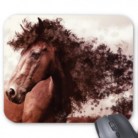 Tapis de souris cheval 