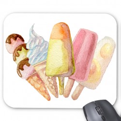 Tapis de souris glace 