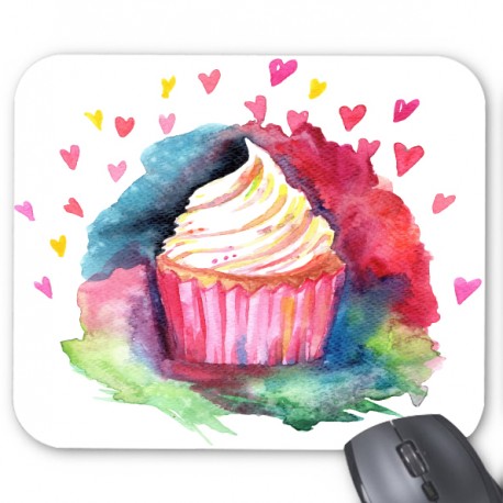 Tapis de souris cupcake 