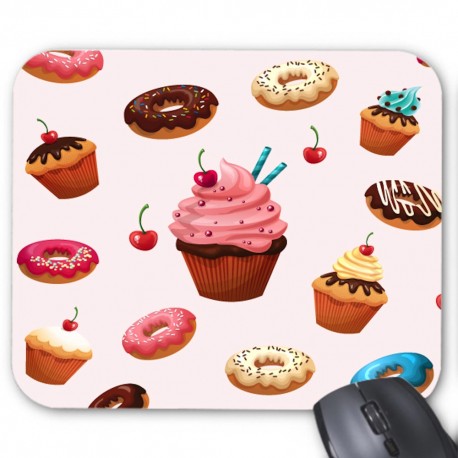 Tapis de souris cupcake gateaux 