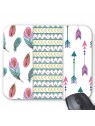 Tapis de souris fleche plume boheme