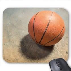 Tapis de souris ballon basket 