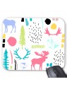 Tapis de souris cerf foret art