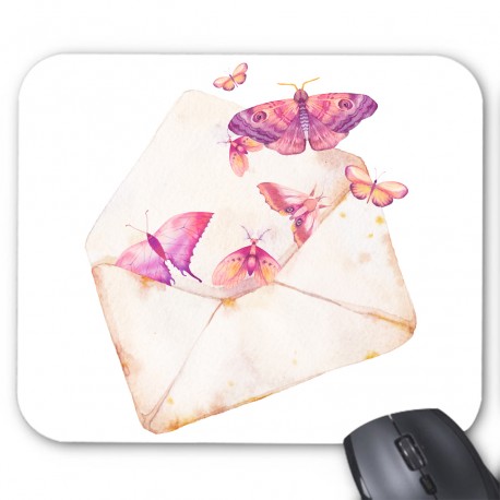 Tapis de souris papillon