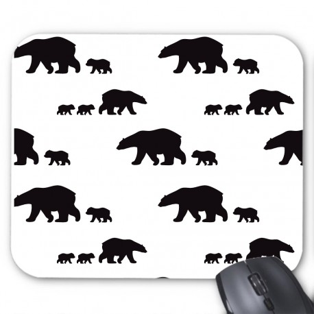 Tapis de souris ours 