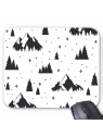 Tapis de souris montagne foret