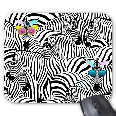 Tapis de souris zebre