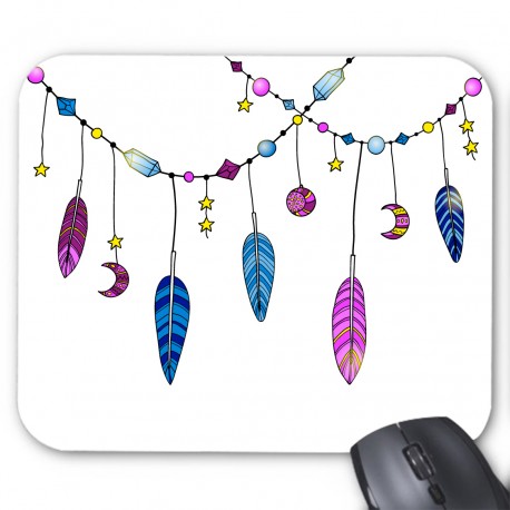 Tapis de souris plume et grigri 